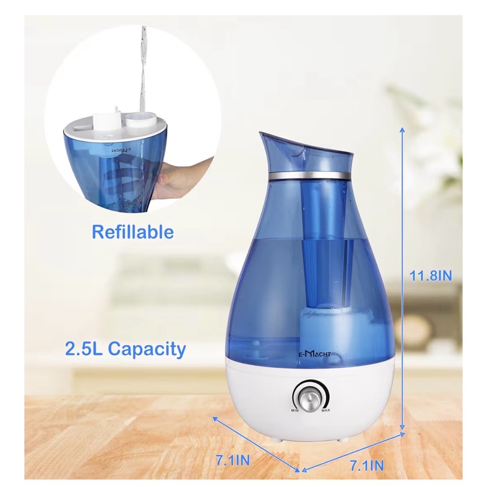 TheraCare Blue Humidifier - Picture 7 of 11